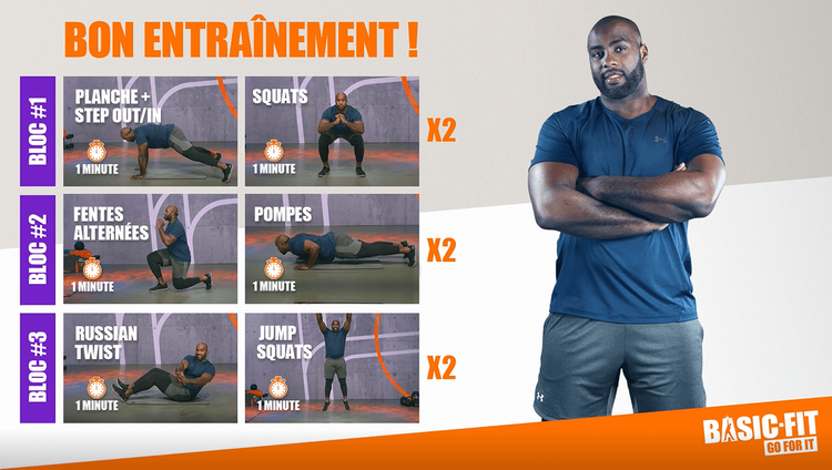 NEW: HIIT training with Teddy Riner - photo 5.1